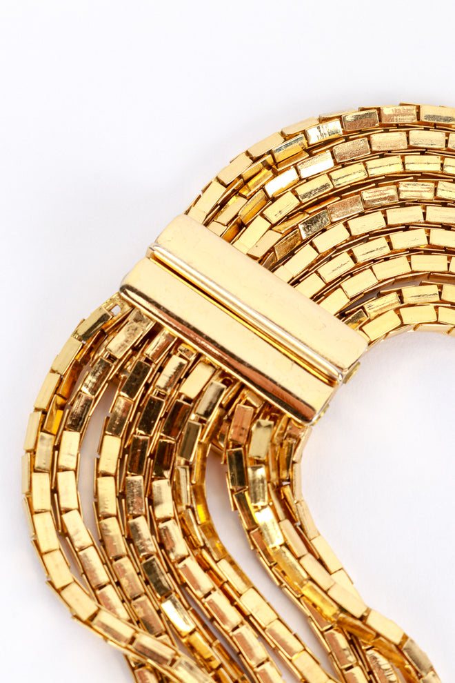 Henkel & Grosse 9-Strand Box Chain Collar Necklace clasp @RECESS LA