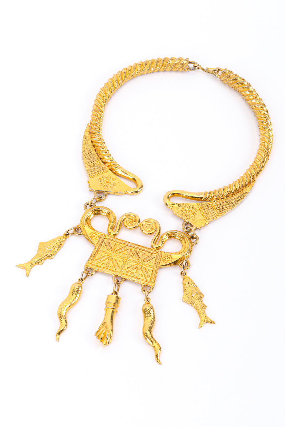 Etruscan Revival Amulet Necklace by Alexis Kirk @recessla