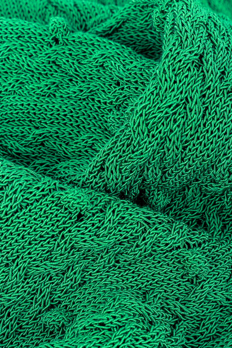 Vintage Bubble Knit Maxi Dress fabric detail @RECESS LA