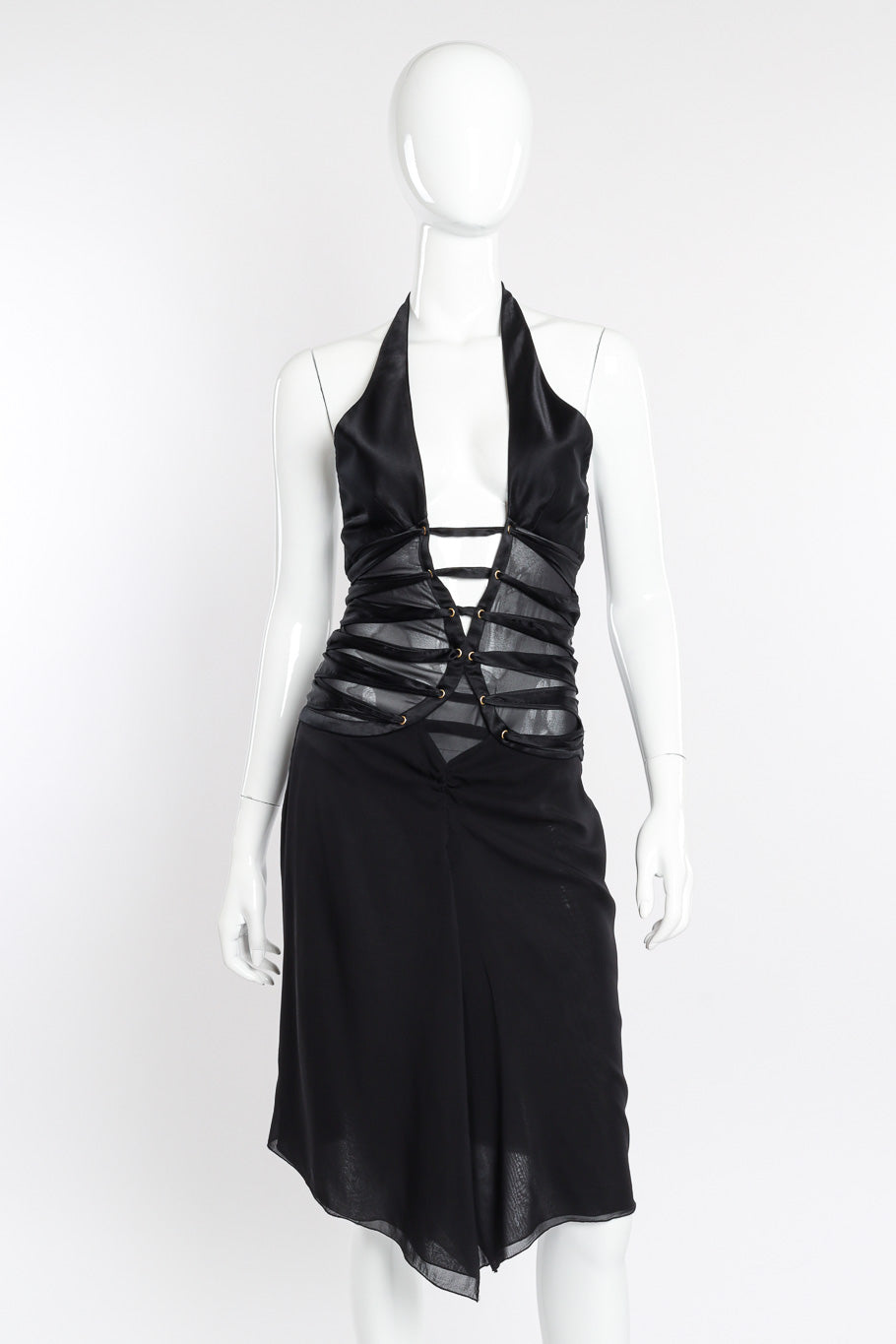 Halter dress by Tom Ford for Gucci on mannequin @recessla
