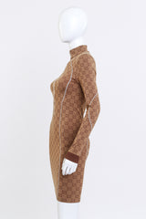 'GG' Jacquard Stretch Dress by Gucci on mannequin side @ Recess LA