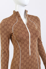 'GG' Jacquard Stretch Dress by Gucci on mannequin close @ Recess LA