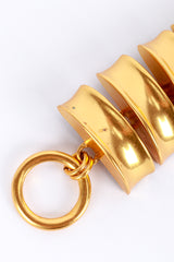 Vintage Oscar de la Renta Golden Curve Link Bracelet marks @RECESS LA