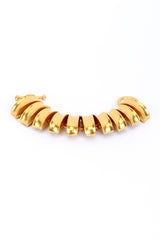 Vintage Oscar de la Renta Golden Curve Link Bracelet @RECESS LA