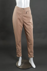 Vintage Hermés High Waist Cotton Pant front on mannequin @recess la