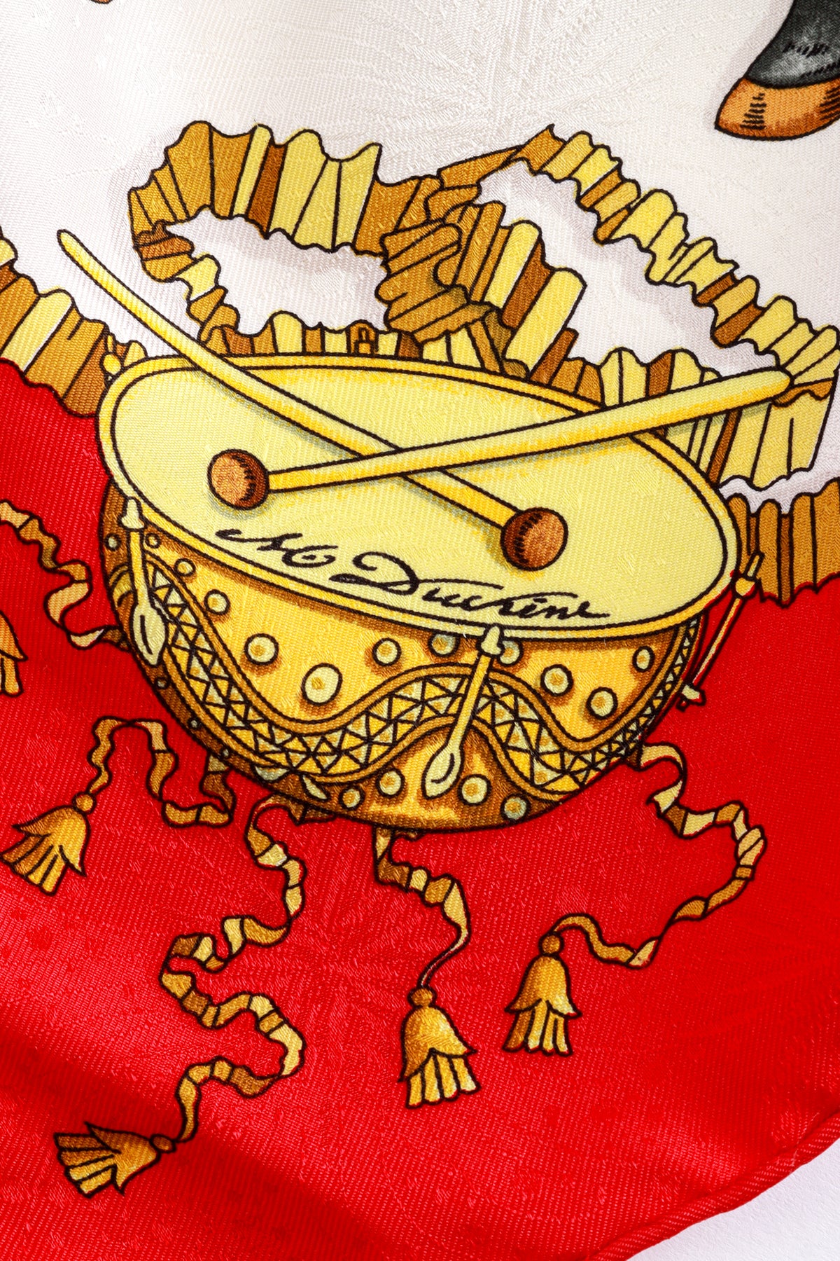 Vintage Hermés Les Fetes Du Roi Soleil Scarf – Recess