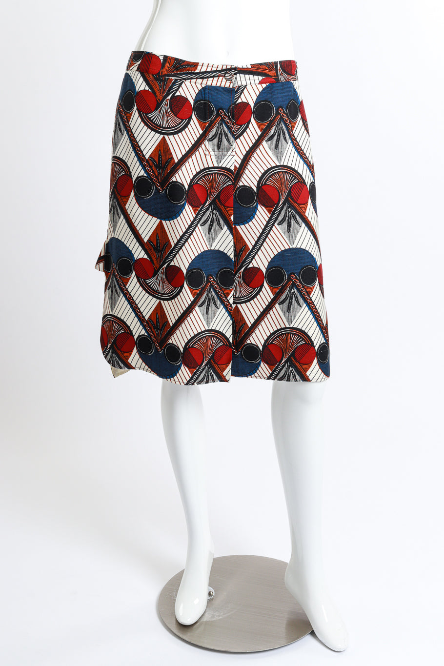 Hermes Ethnic Print Skirt on mannequin @RECESS LA