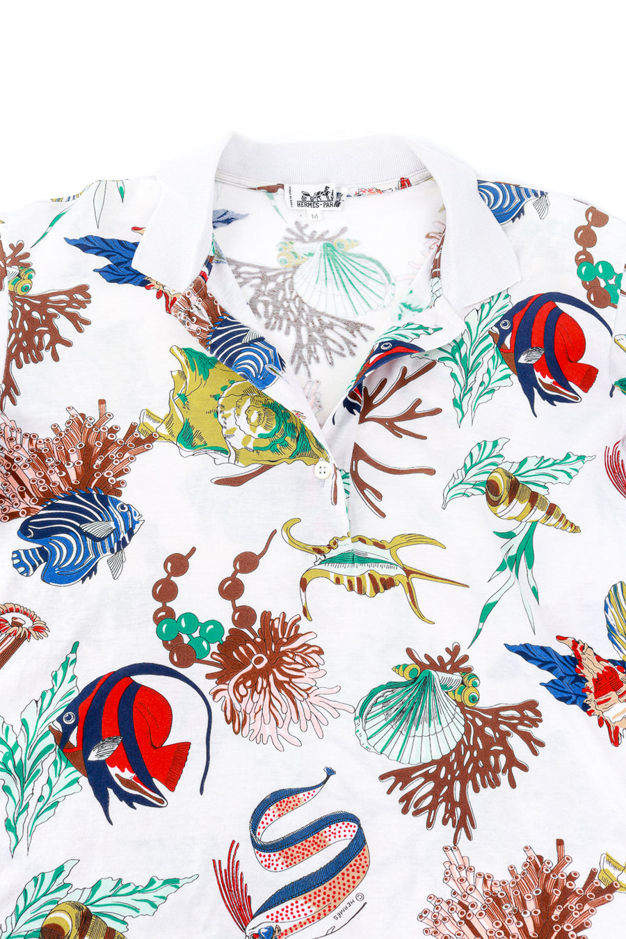 Vintage Hermès Aquatic Polo Shirt – Recess