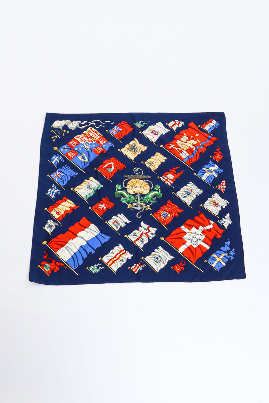 【超希少✨️HERMES✨️スカーフニットポロシャツ】 ヴィンテージ イタリア Vintage Hérmes Pavois 90 Silk Scarf – Recess
