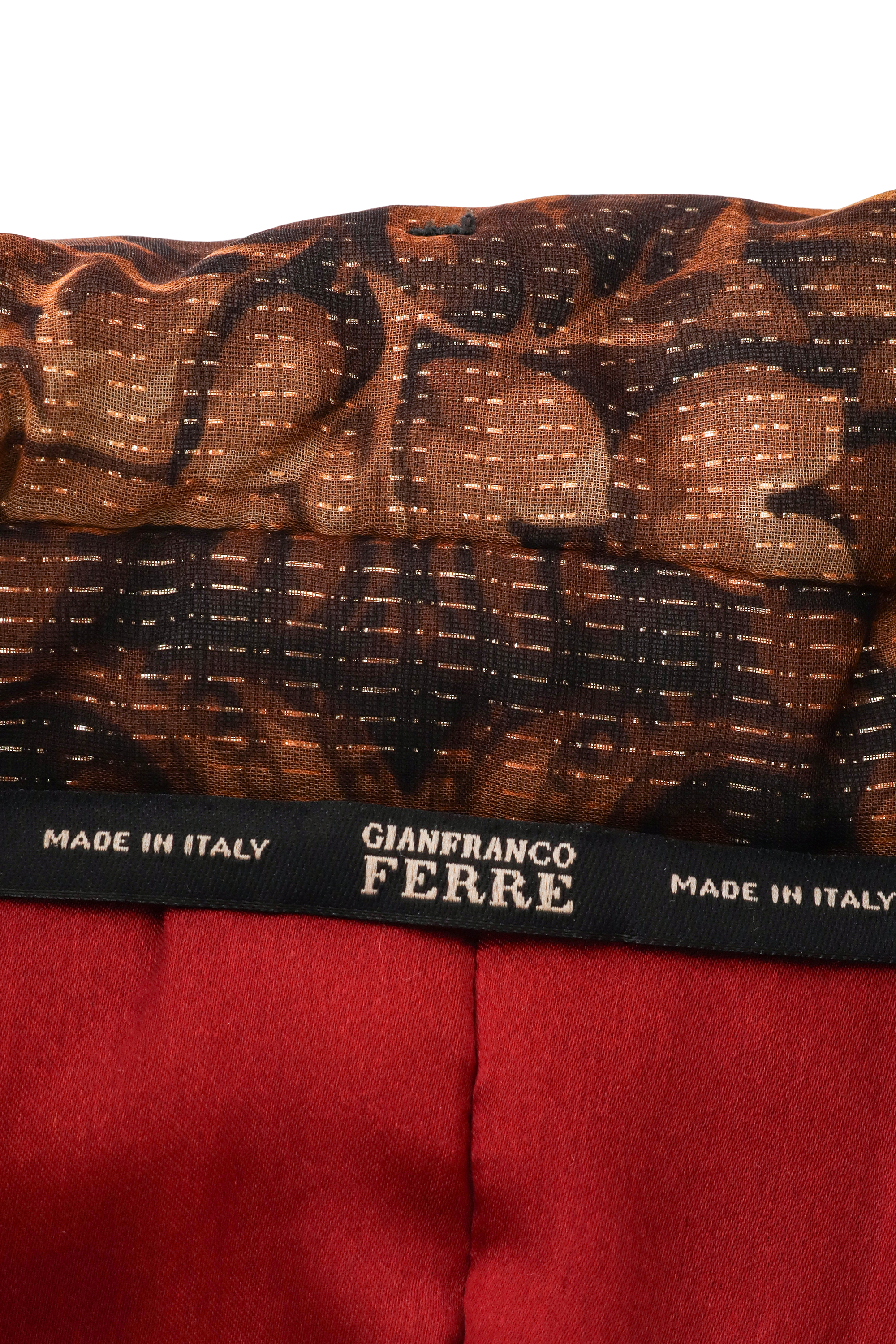 quilted blazer by Gianfranco Ferre label @ Recess LA