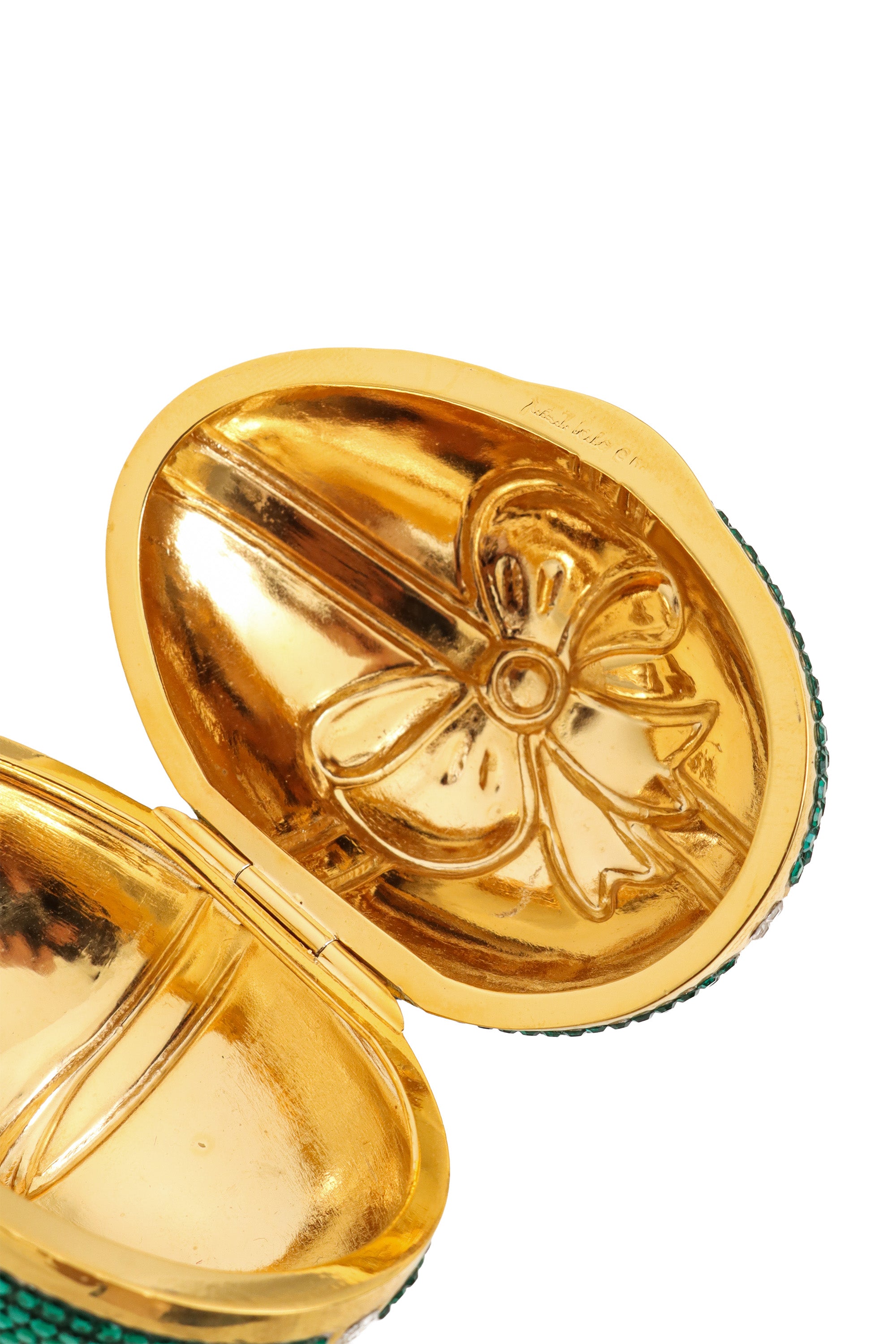 Pavé Egg Locket by Judith Leiber signature @ Recess LA