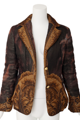 quilted blazer by Gianfranco Ferre on mannequin open @ Recess LA