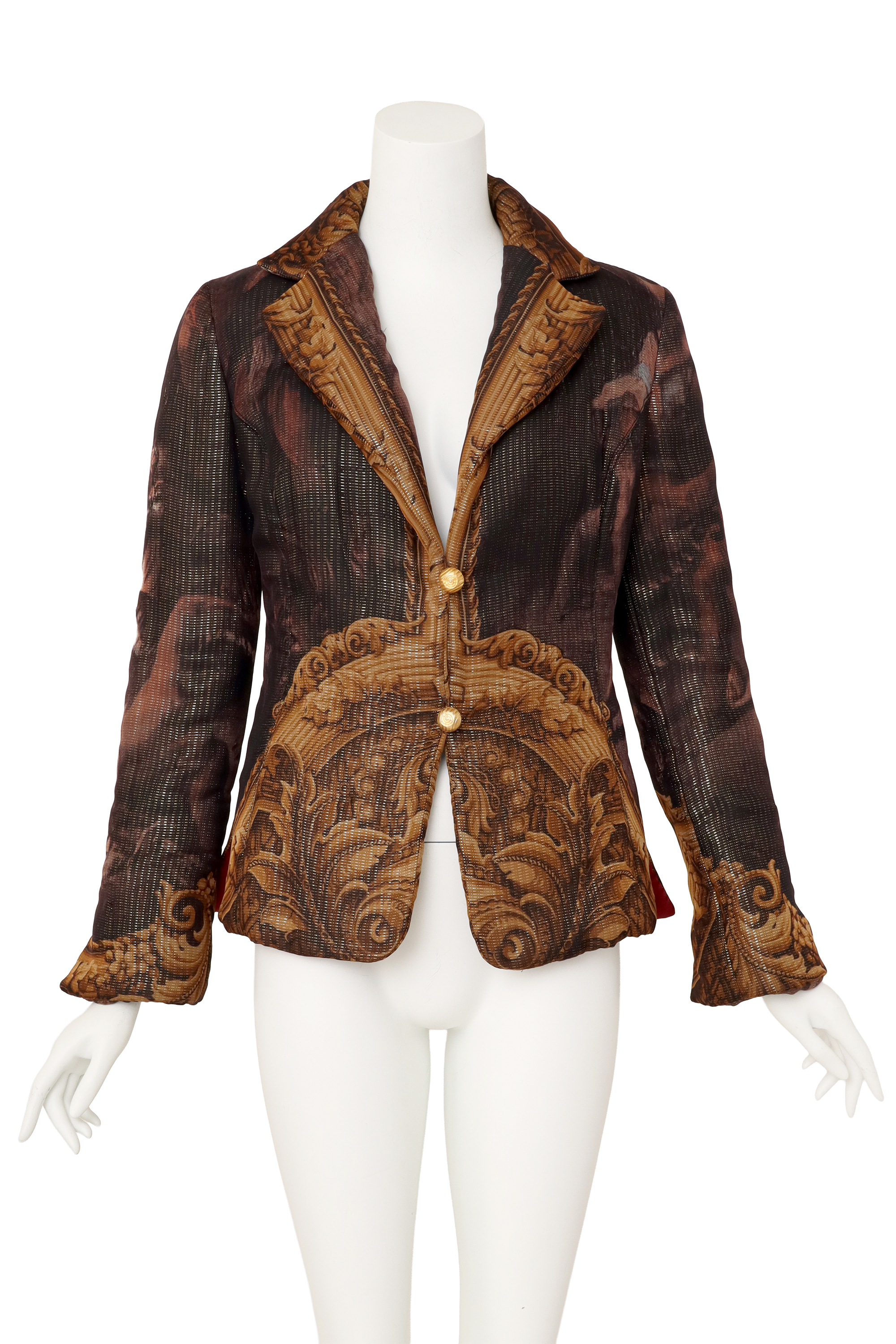 quilted blazer by Gianfranco Ferre on mannequin @ Recess LA