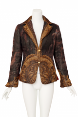 quilted blazer by Gianfranco Ferre on mannequin @ Recess LA