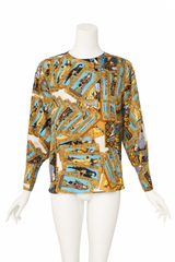 Tarot Blouse by Hermés on mannequin @ Recess LA