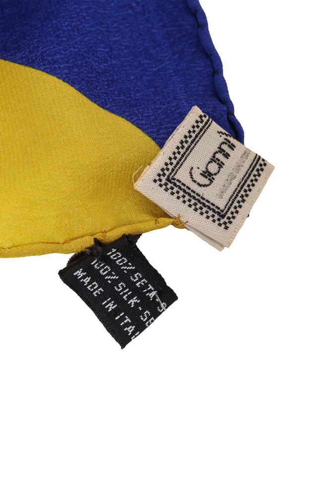 Ornate Floral Print Scarf by Gianni Versace labels @ Recess LA