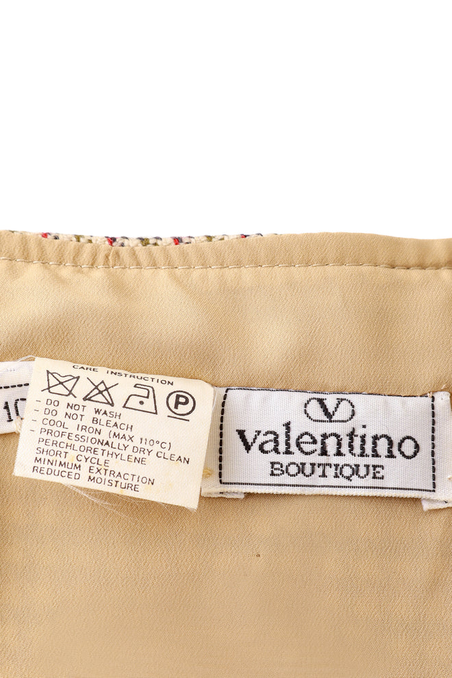 jacket and skirt suit by Valentino jacket  labels @ Recess LA