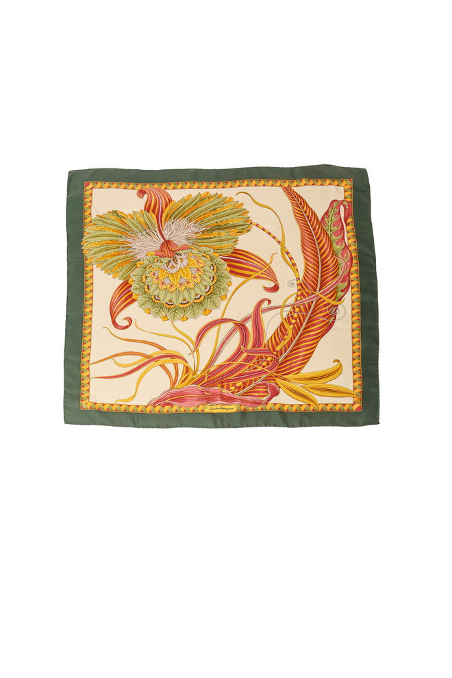 Giada Print Scarf by Salvatore Ferragamo @ Recess LA