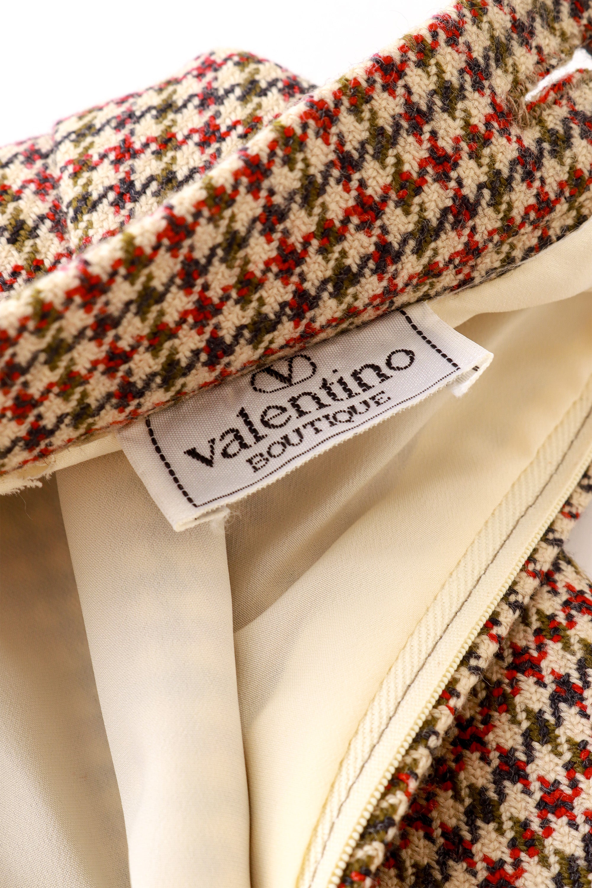 jacket and skirt suit by Valentino skirt label @ Recess LA