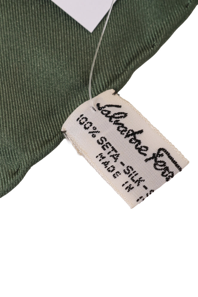 Giada Print Scarf by Salvatore Ferragamo label @ Recess LA