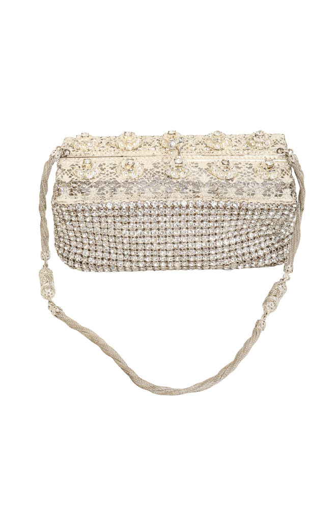Crystal Mesh Evening Bag @ Recess LA