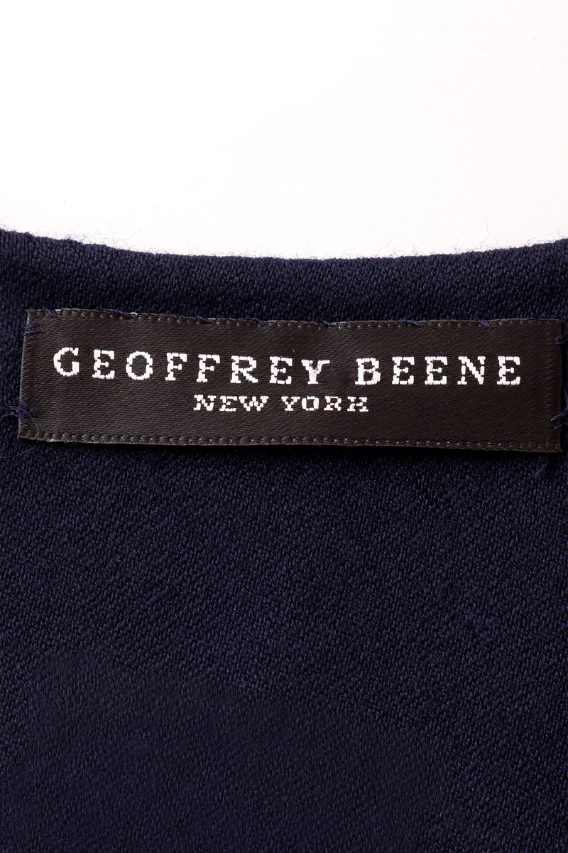 Wave Hem Bolero Jacket by Geoffrey Beene label @ Recess LA