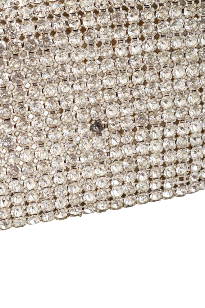Crystal Mesh Evening Bag missing stone @ Recess LA
