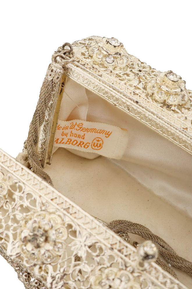 Crystal Mesh Evening Bag tag @ Recess LA