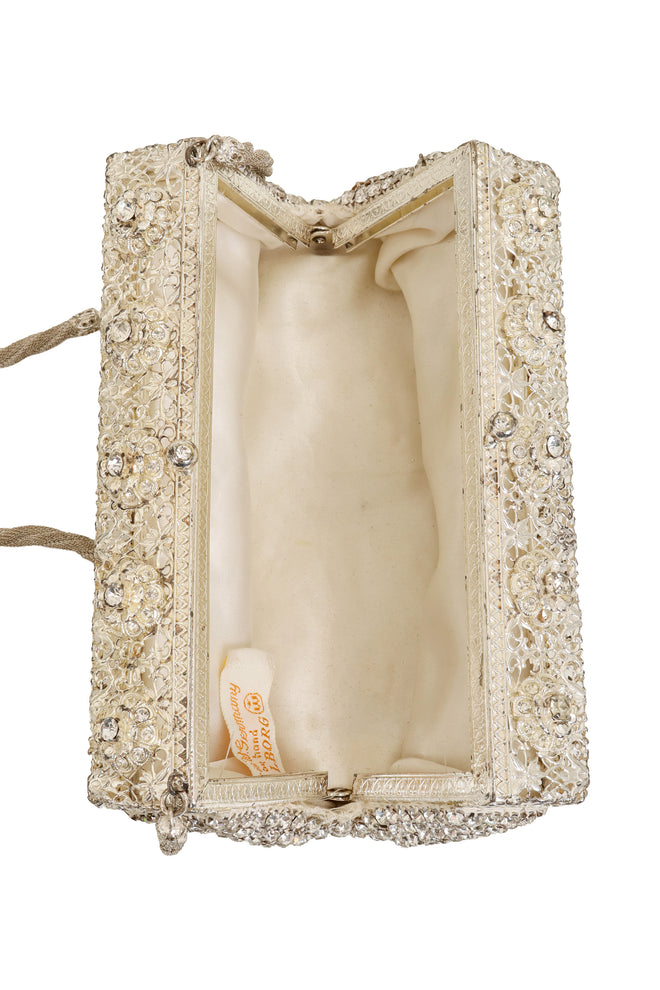 Crystal Mesh Evening Bag inside @ Recess LA