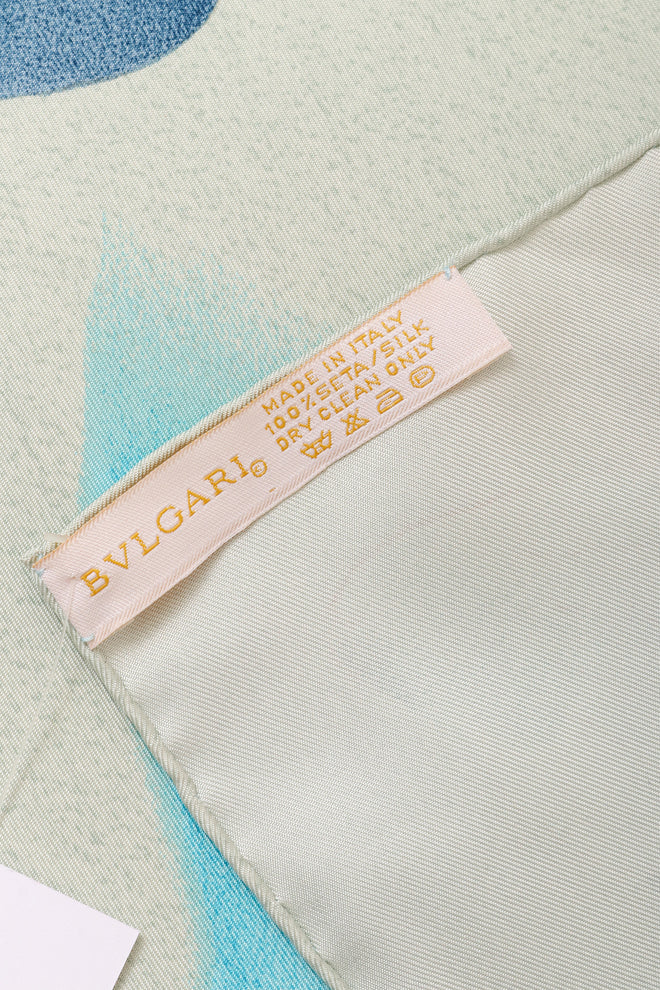 Beach Scene Print Scarf by Bvlgari label @ Recess LA