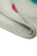 Beach Scene Print Scarf by Bvlgari hems @ Recess LA