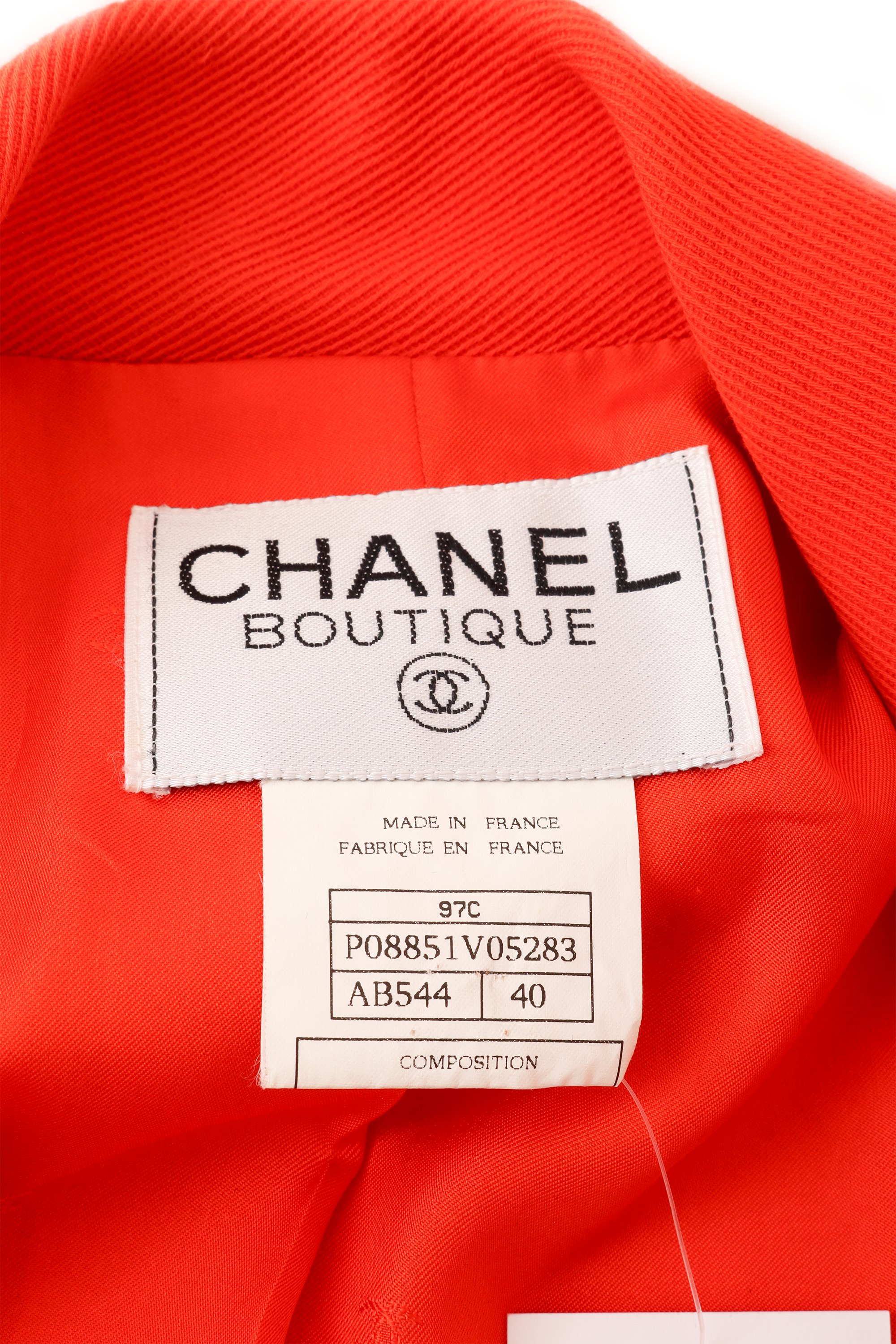  blazer by Chanel label @ Recess LA