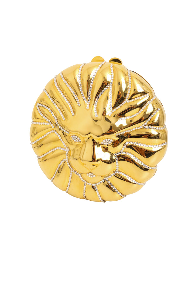 Vintage Crystal Lion Minaudière Bag @ Recess LA
