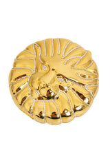 Vintage Crystal Lion Minaudière Bag face close @ Recess LA
