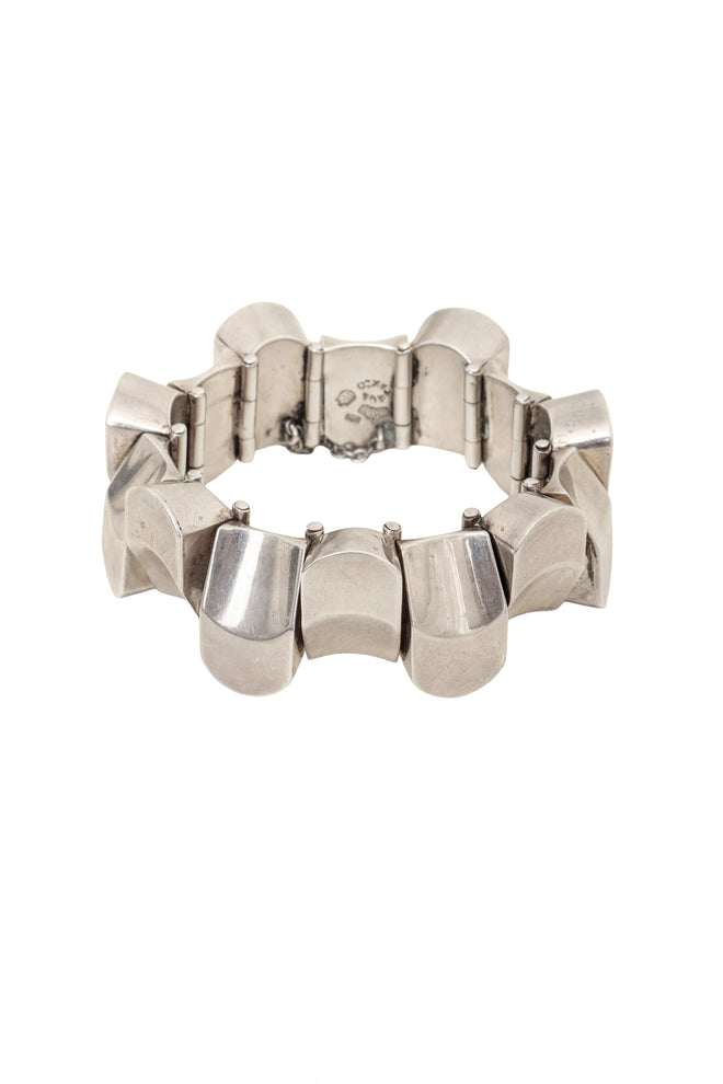 Vintage Antonio Pineda Sterling Thumb Link Bracelet @ Recess LA