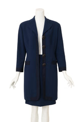 Vintage Christian Dior Boutique Longline Suit & Skirt Set open @ Recess LA 