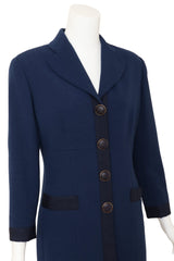 Vintage Christian Dior Boutique Longline Suit & Skirt Set close up @ Recess LA 