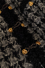 Knot Closure Bouclé Set by Chanel buttons close @ Recess LA