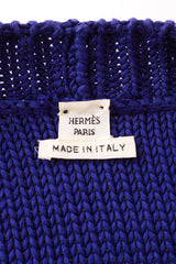 knit cardigan by Hermés label @ Recess LA