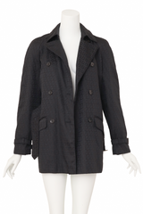 black trench by Fendi on mannequin open @ Recess LA