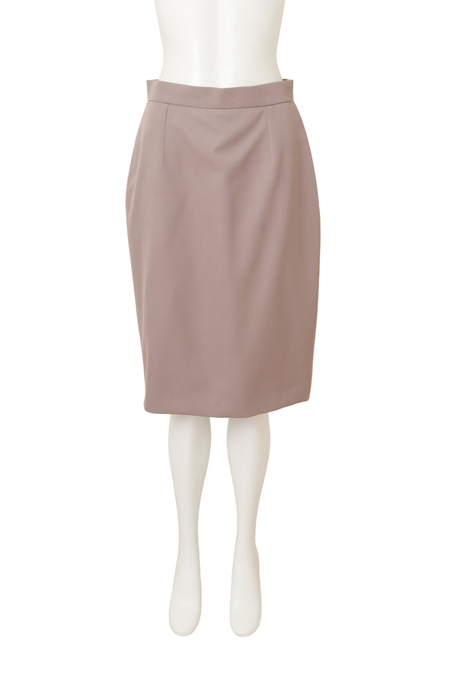 Vintage Christian Dior Contrast Wrap Suit Set on mannequin skirt only @ Recess LA