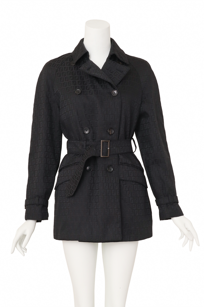 black trench by Fendi on mannequin @ Recess LA