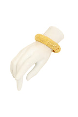 Textured Bangle Bracelet by Kenneth Jay Lane on mannequin @ Recess LA