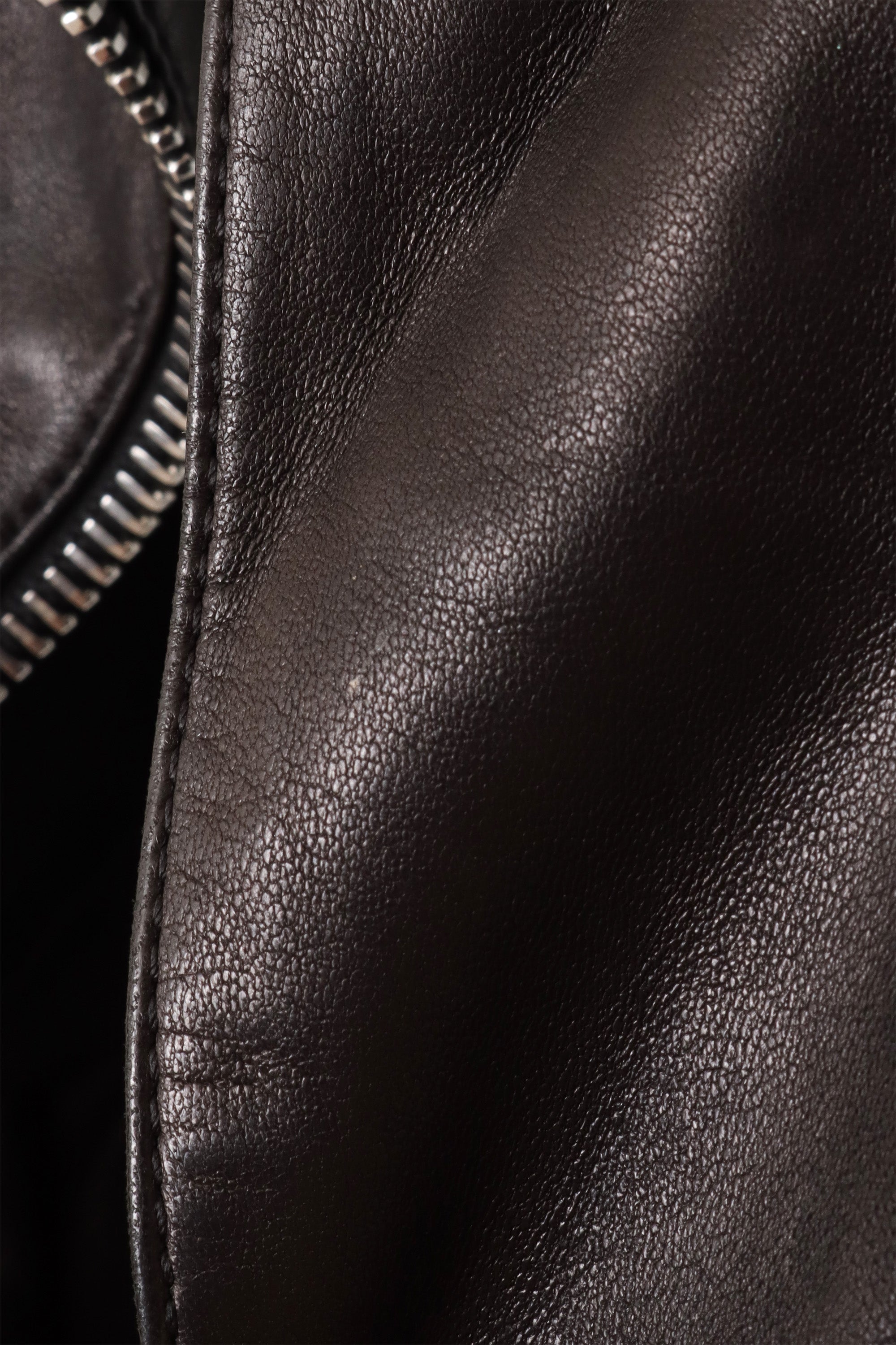 Leather Peplum Moto Jacket by Alexander McQueen scuff @ Recess LA