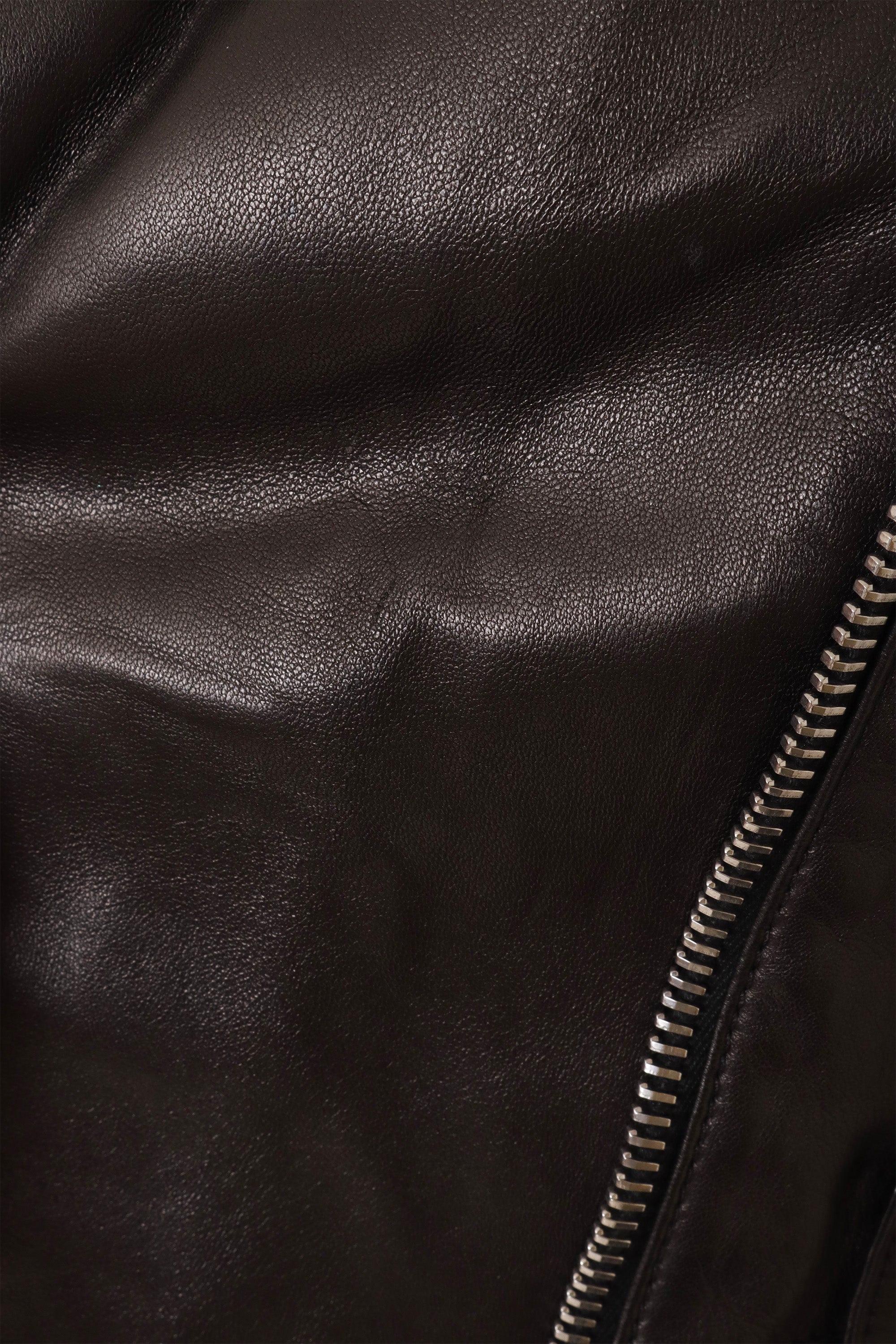 Leather Peplum Moto Jacket by Alexander McQueen scuff 2 @ Recess LA