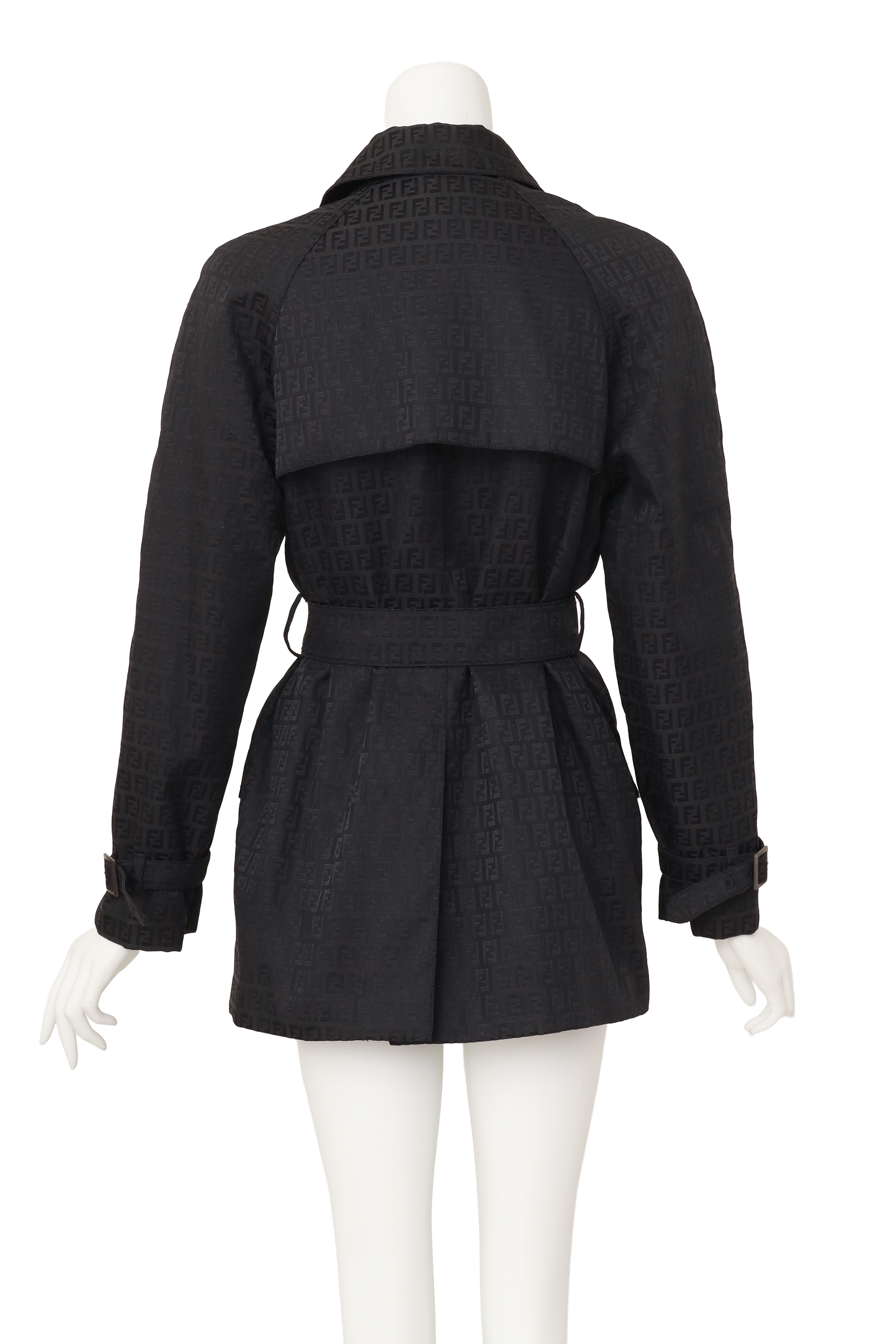 black trench by Fendi on mannequin back @ Recess LA