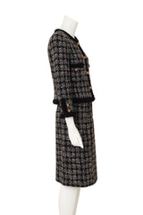 Knot Closure Bouclé Set by Chanel on mannequin side @ Recess LA