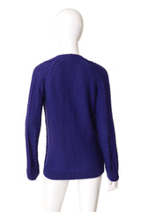 knit cardigan by Hermés on mannequin back @ Recess LA
