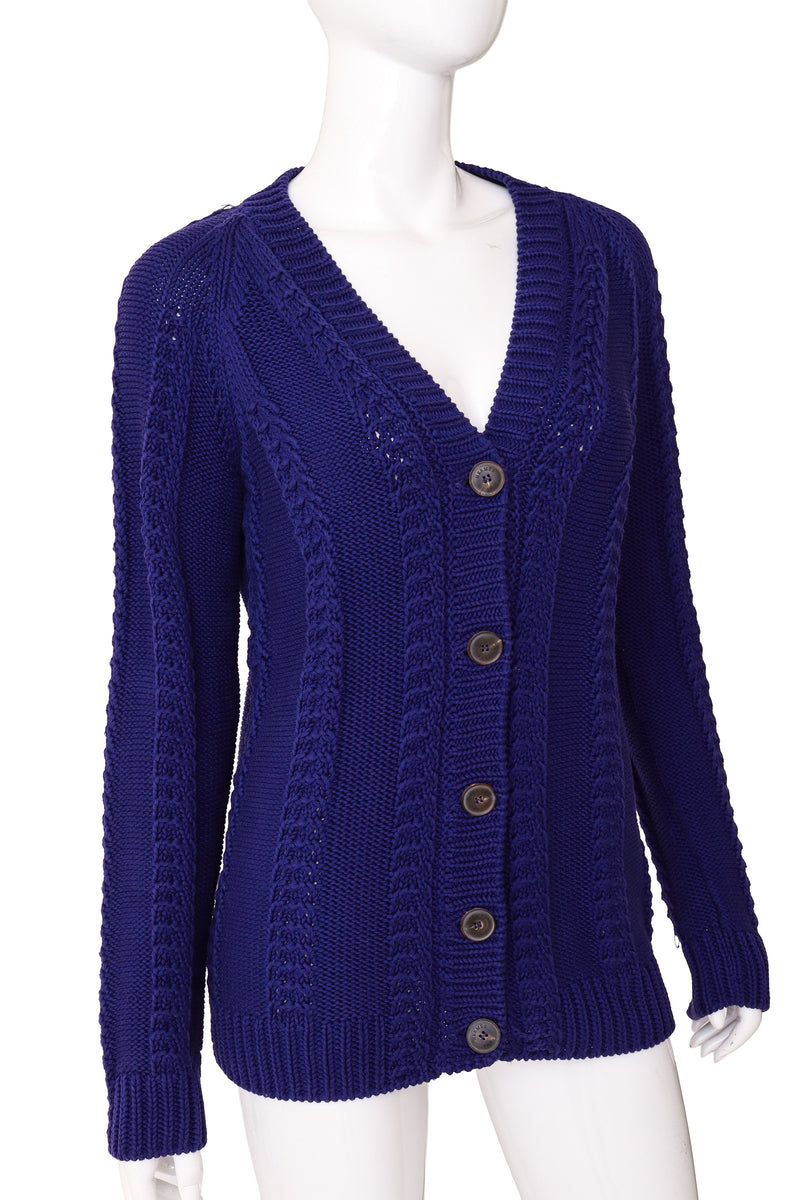 knit cardigan by Hermés on mannequin close @ Recess LA