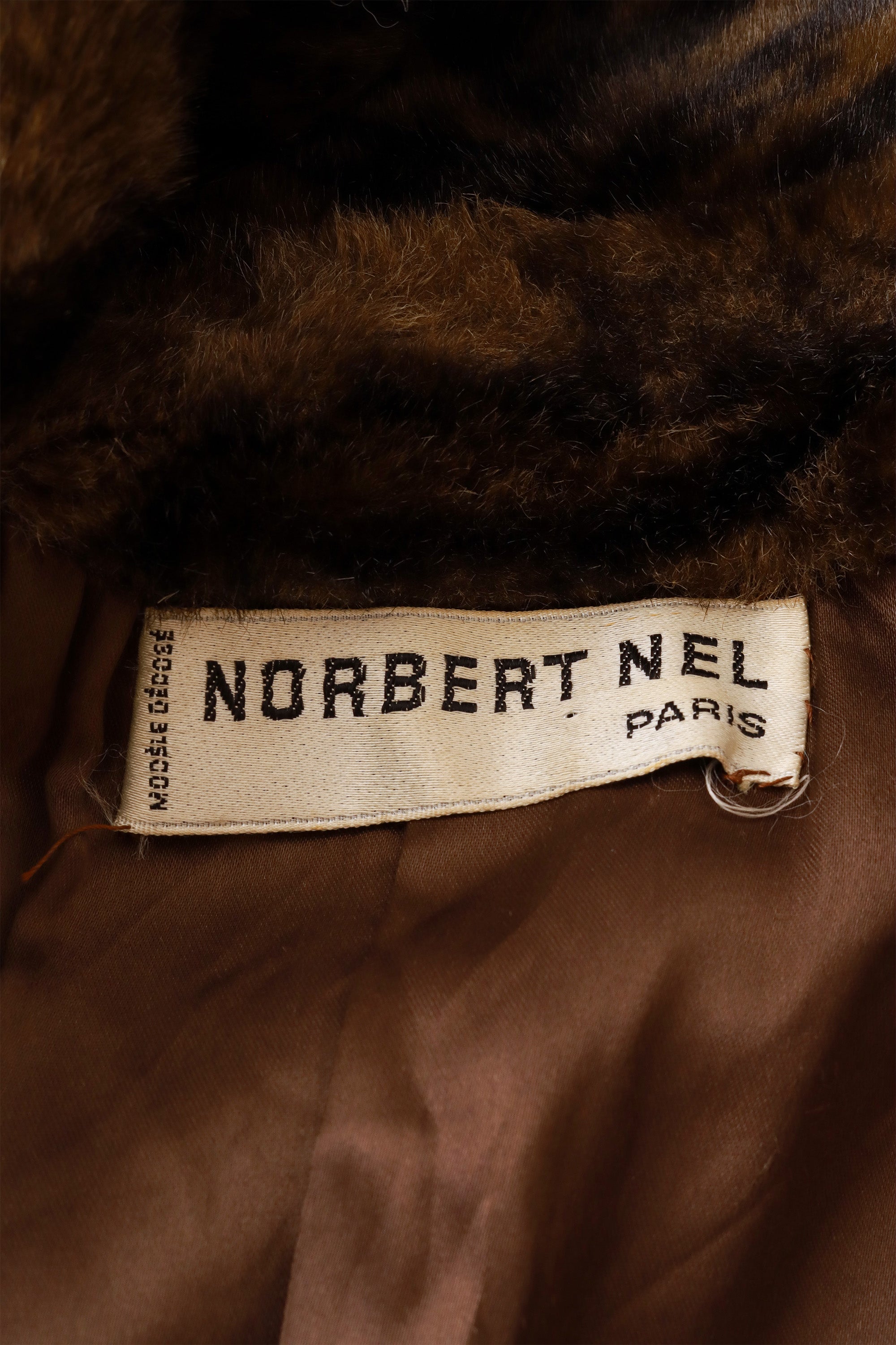 Tiger stripe coat by Norbert Nel label @ Recess LA